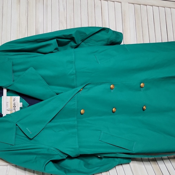 Vintage London Fog long trench rain resistant coat size 10 - Picture 9 of 9